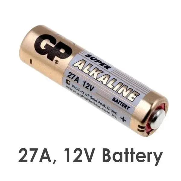 GP High Voltage Alkaline Battery (27A, 12V)- 2pcs Set