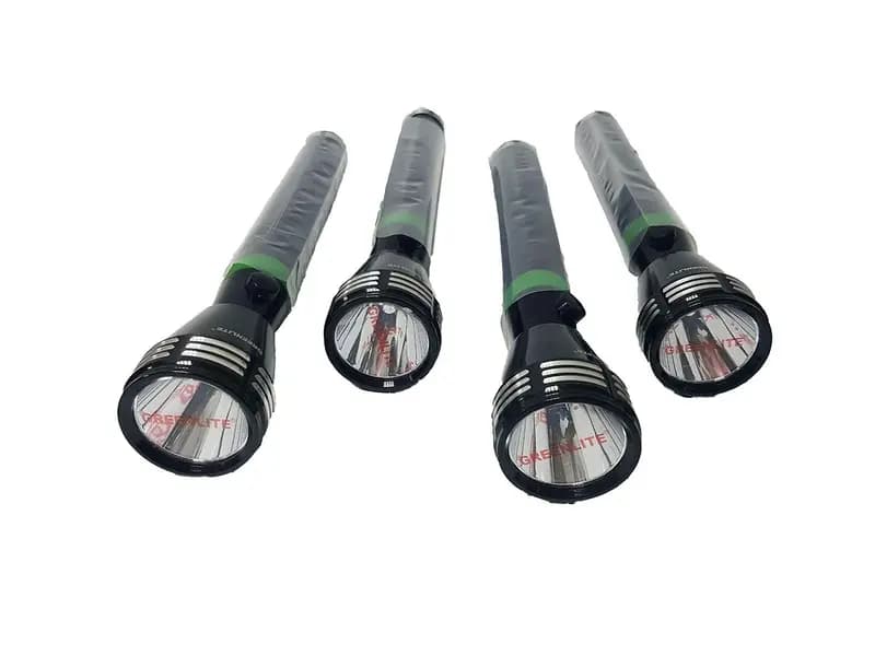 Greenlite 4 in 1 Combo Pack LED Rechargeable Flashlight or Torch - GL6404