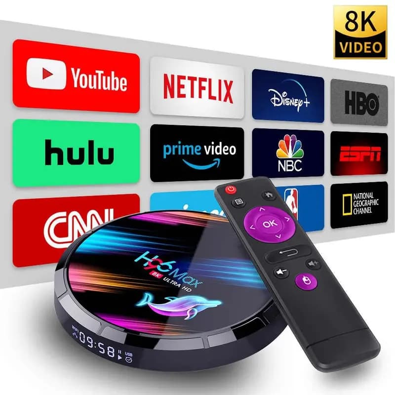 H96 Max X3 8K Smart TV Box 4GB RAM 128GB ROM