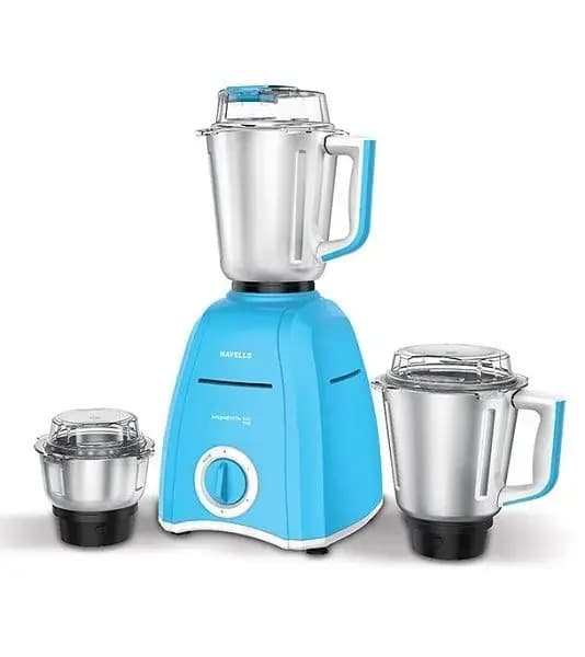 Havells Momenta NV 900 Watt Sky Blue Mixer Grinder With 3 Jars