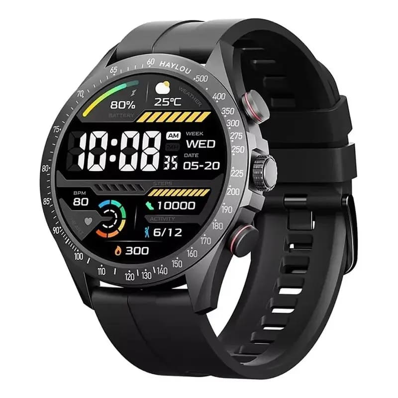 HAYLOU Solar Pro Smartwatch ? Black Color