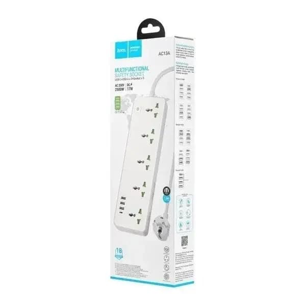 HOCO AC13A Talento 5-Position Socket (1C3A) (EU)