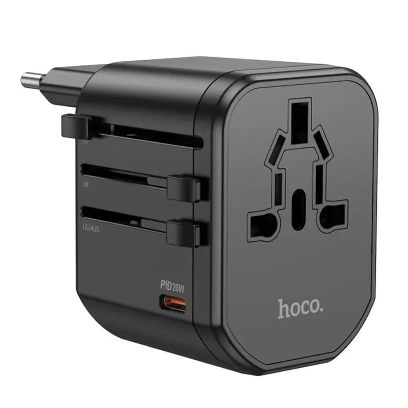 HOCO AC15 Walker 3-Port PD20W + 2USB Universal Conversion Charger