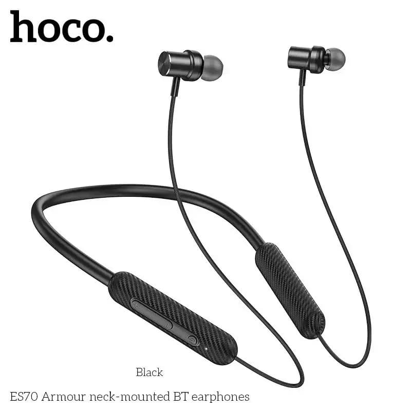 Hoco ES70 Armour Bluetooth Wireless Neckband Earphone