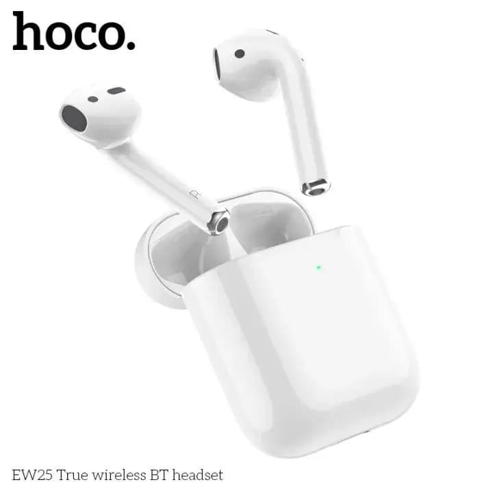 HOCO EW25 TWS True Wireless Bluetooth Earbuds - White