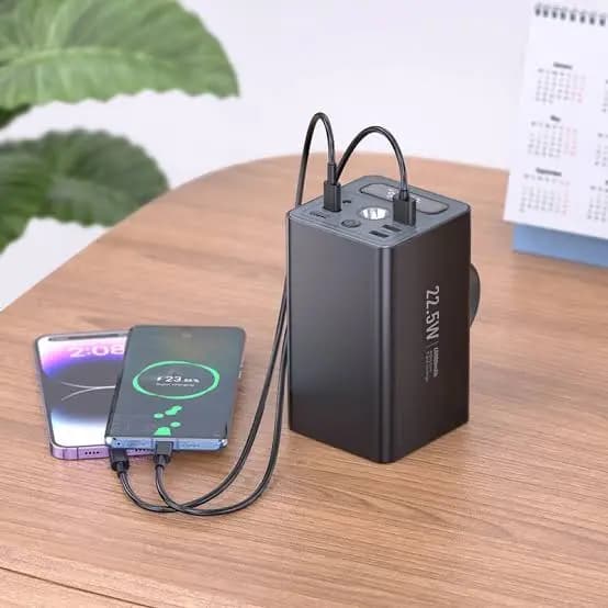 Hoco J138 Distant 60000mAh 22.5W+PD20W DC12V Multi-function Power Bank