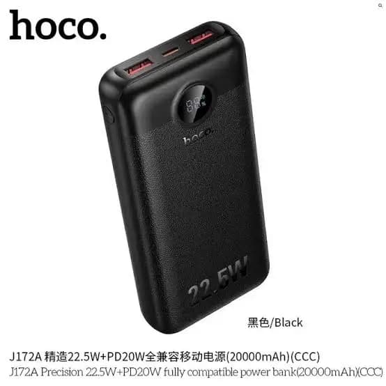 Hoco J172A IntelligentBalance 20000mAh 22.5W Power Bank Price in BD