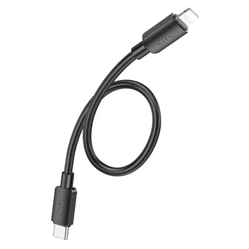 Hoco X96 20W 2.4A (C-to-iP) Short Charging Data Cable � 25cm