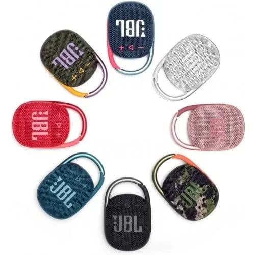 JBL Clip 4 Portable Bluetooth Speaker (Built-in Battery, Waterproof and Dustproof Feature)