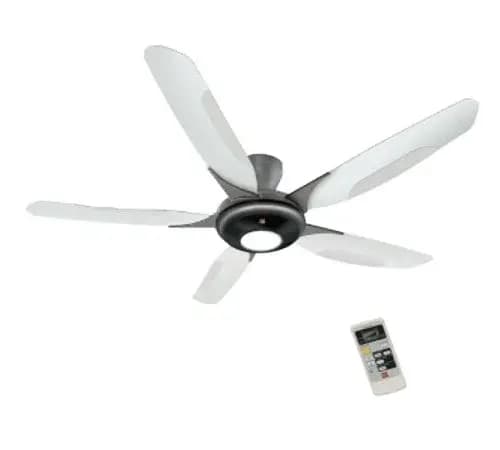 KDK 60" Remote control and LED light ceiling fan (R60VW)