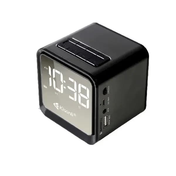 Kisonli G6 Alarm Clock And Wireless Bluetooth Speaker