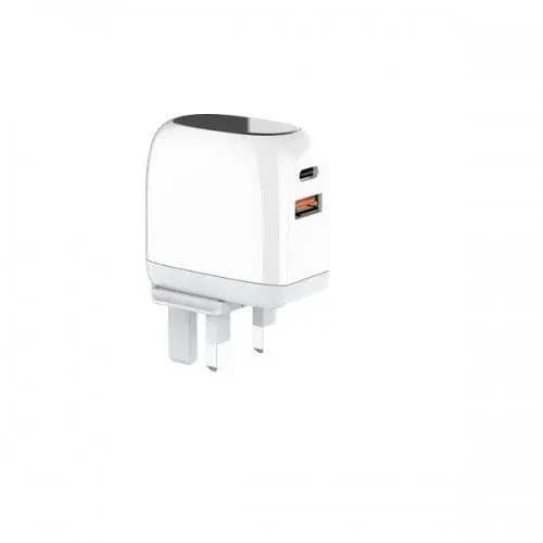LDNIO A2522C 30W Quick Charger With Lightning Charging Cable