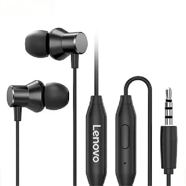 Lenovo HF130 Wired 3.5mm In-ear Headphones ? Black