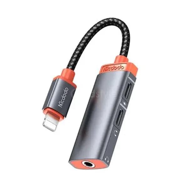 Mcdodo CA-049 Lightning To Dual Lightning Audio Adapter