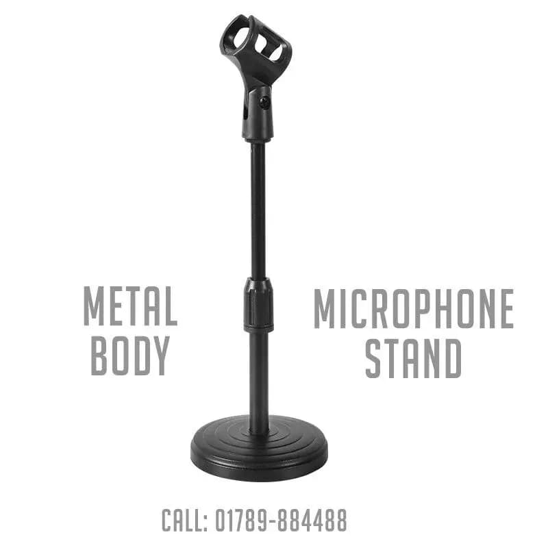 Microphone Stand- Best Quality Table Stand with Full Metal Body (Odio TS-20)