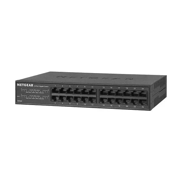 Netgear GS324 24-Port Gigabit Ethernet Unmanaged Switch