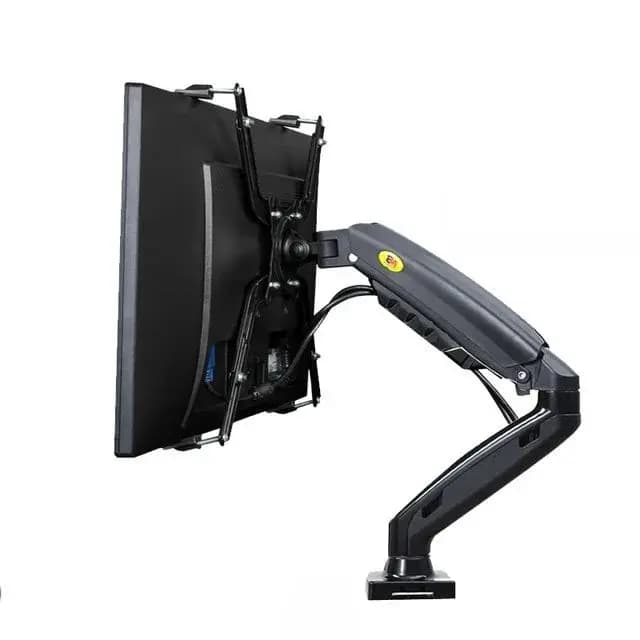 North Bayou NB F80 14"-30" gas spring computer LCD monitor stand with adaptor clamp for VESA Hole screen extending bar 2- 9kg rotate