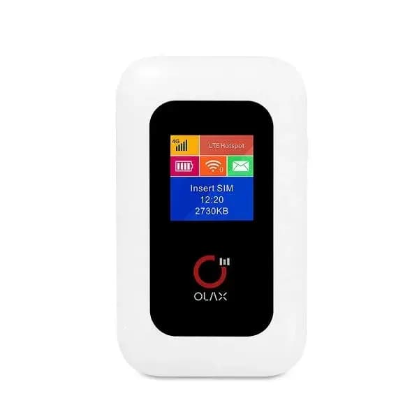 OLAX MF980L 4G LTE 150Mbps Wifi Router Hotspot Mifi with LCD Support