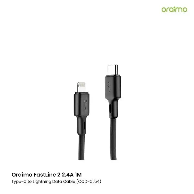 Oraimo FastLine 2 2.4A 1M Type-C to Lightning Cable (OCD-CL54)