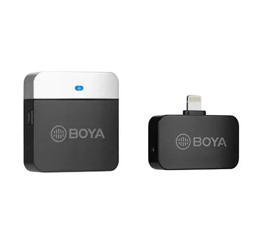Original BOYA BY-M1LV-D 2.4GHz Wireless Microphone For Apple iOS Devices