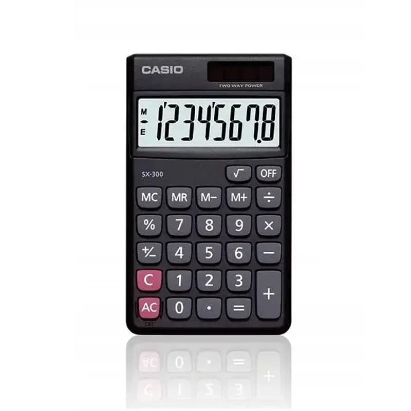 Original Casio Portable Handheld Calculator (SX-300-W)
