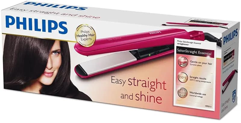 Philips HP-8312 Salon Straight Essential straightener (Pink)
