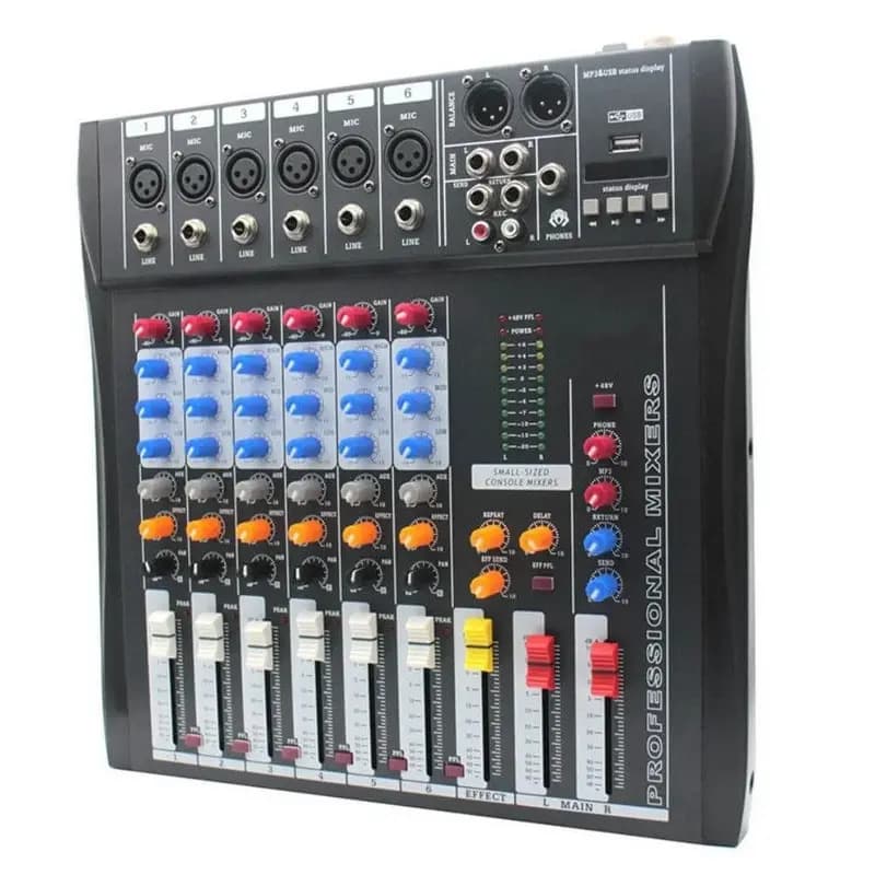 Professional Audio Interface- Yamaha 6 Channel StudioLive Sound Mixer (CT-60S USB)