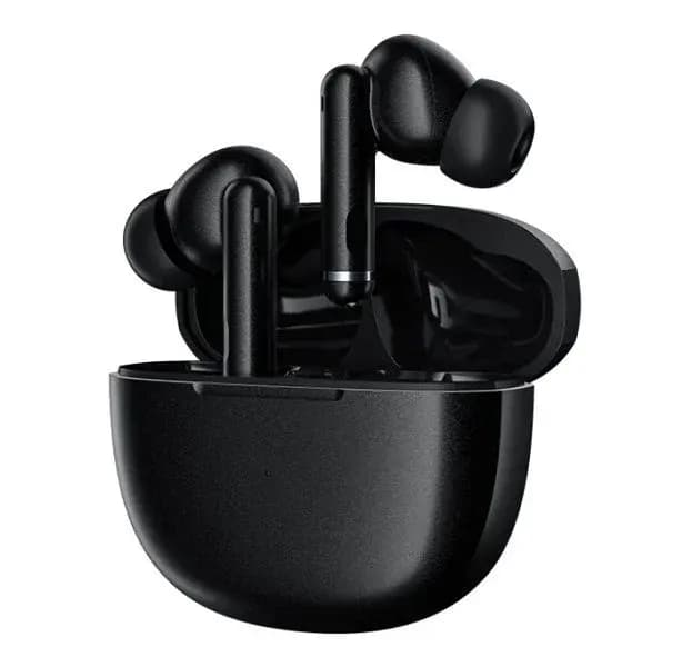 QCY HT03 Hybrid Active Noise Cancelling Wireless Earbuds with Built-in 6 Microphones