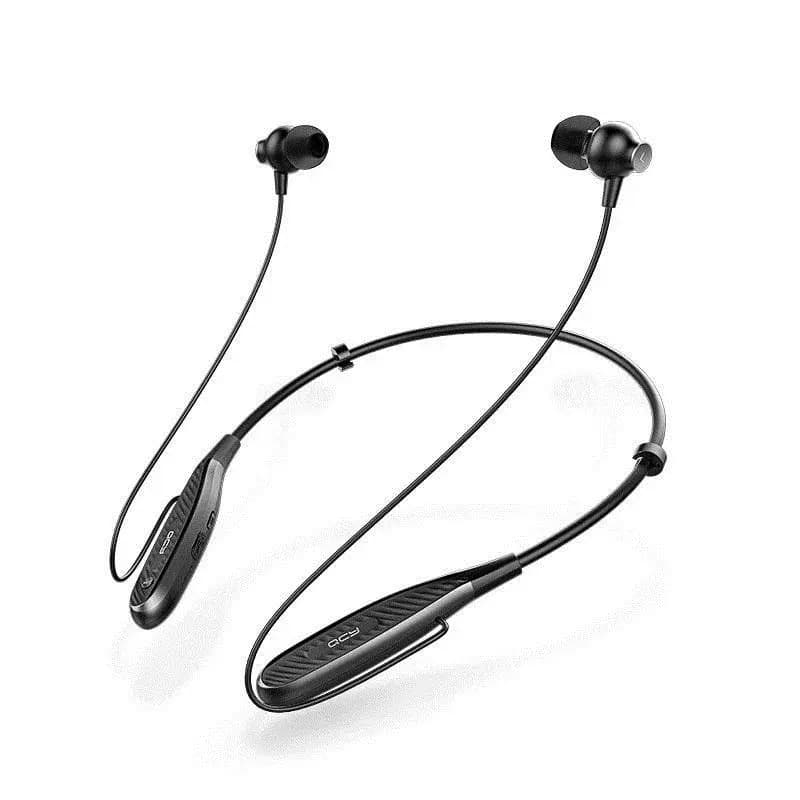 QCY QY25 Plus Magnetic Absorption Headphone - BLACK