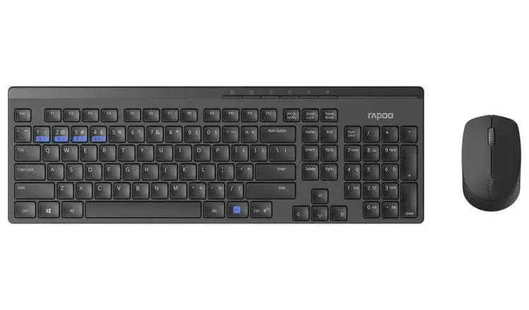 Rapoo 8100 M Multi-Mode Wireless Keyboard Mouse Combo