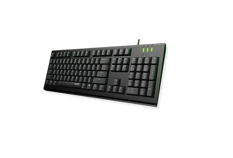 Rapoo NK1800 Spill Resistance Wired USB Keyboard