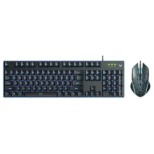 Rapoo V100s Backlit Gaming Keyboard & Optical Gaming Mouse