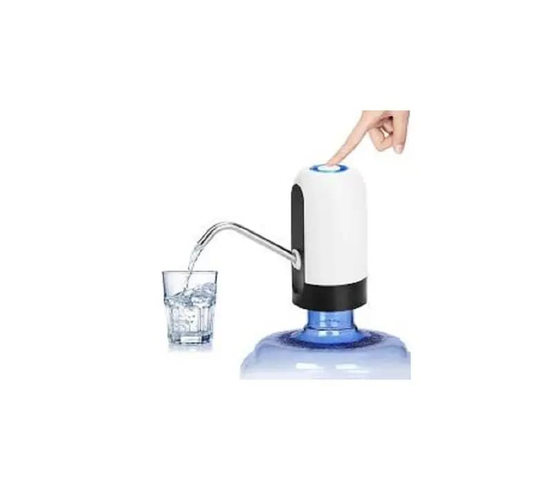 Rechargeable Drinking Water Dispenser - White Color