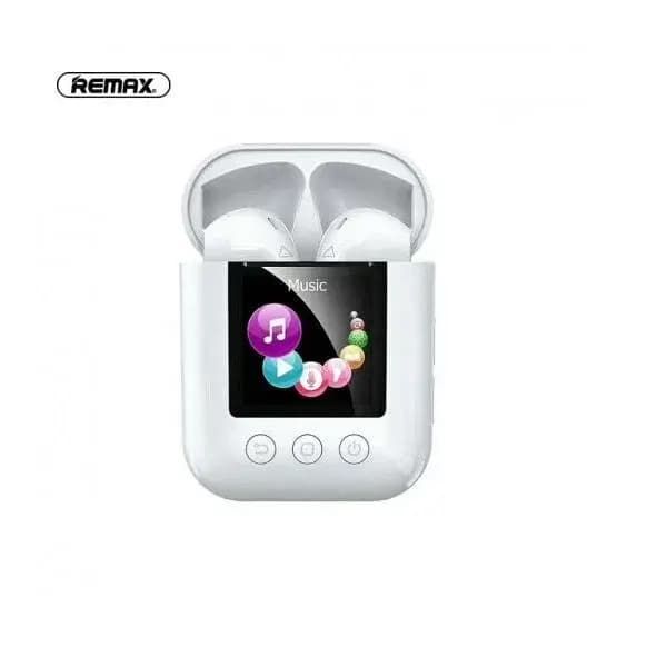 Remax TWS-19 Digital Player Bluetooth Dual Earbuds White