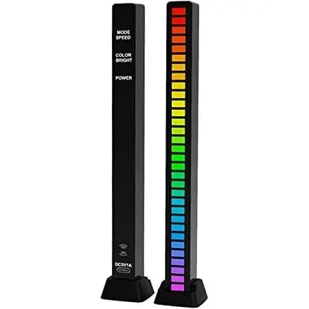 RGB APP Control Rechargeable Rhythm Light With Voice-Activated Pickup (D8-32)