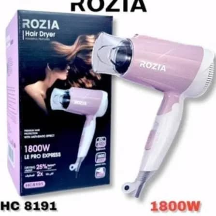 Rozia Hair Dryer with Folding Handle (HC8191) - HB007