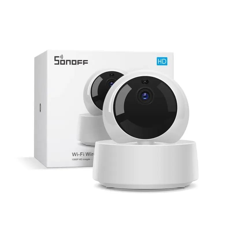 SONOFF 1080P HD Wifi Camera Smart Wireless IP Camera 360 IR Night Vision Baby Monitor Surveillance Camera (Sonoff GK-200MP2-B)