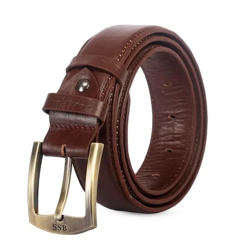 SSB PREMIUM QUALITY GENUINE LEATHER BELT FOR MEN?S SB-B54