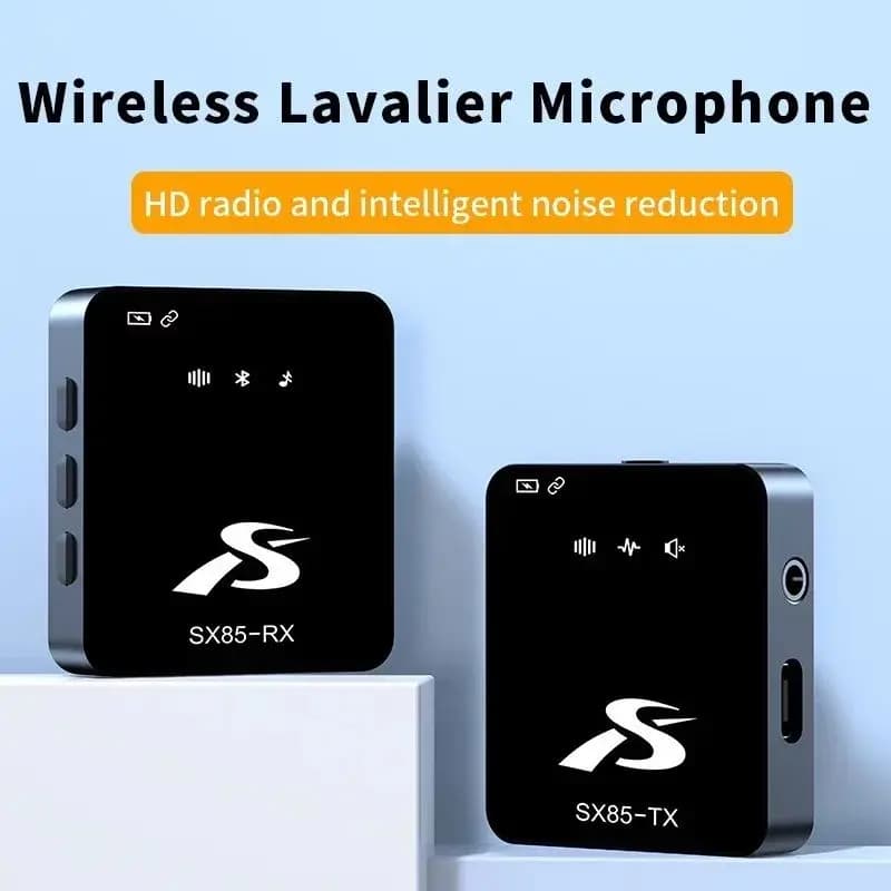 SX85 Audio Wireless Lavalier Microphone Type-C (1:2)