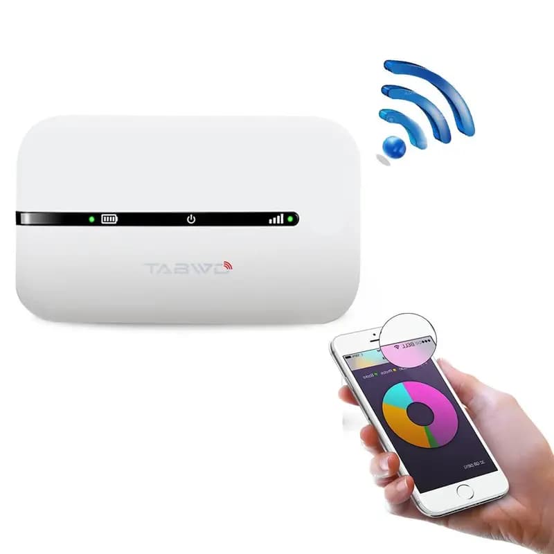 TABWD MF920 4G Portable Pocket Router ? White Color