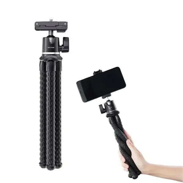 Telesin MT-11 Octopus Tripod For DSLR Camera & Smartphones