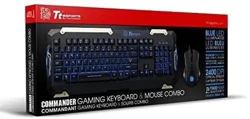 THERMALTAKE COMMANDER GAMING GEAR KEYBOARD MOUSE COMBO