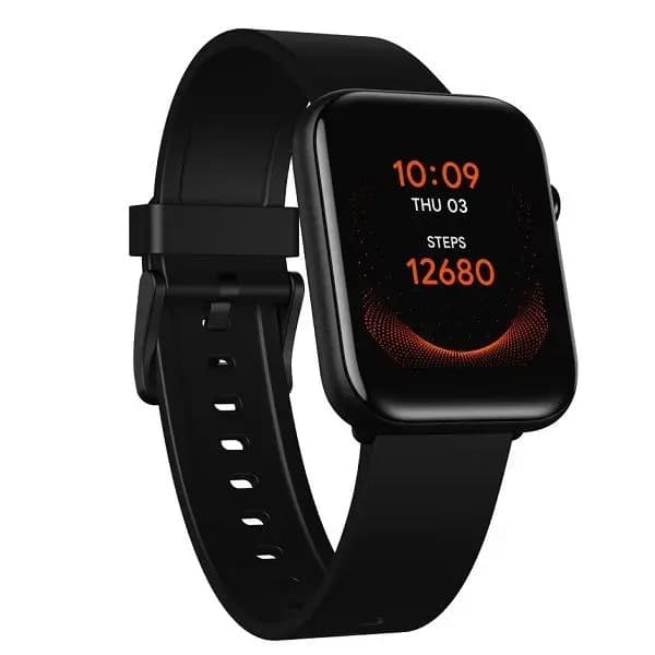 Ticwatch GTH Smart Watch SpO2 with Skin Temperature Sensor - Raven Black