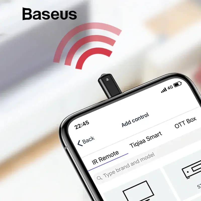 Universal Infrared Remote Control for iPhone (Baseus RO1)