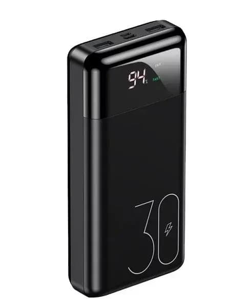 USAMS PB38 QC3.0+PD Power Bank 30000mAh with LED Power Display