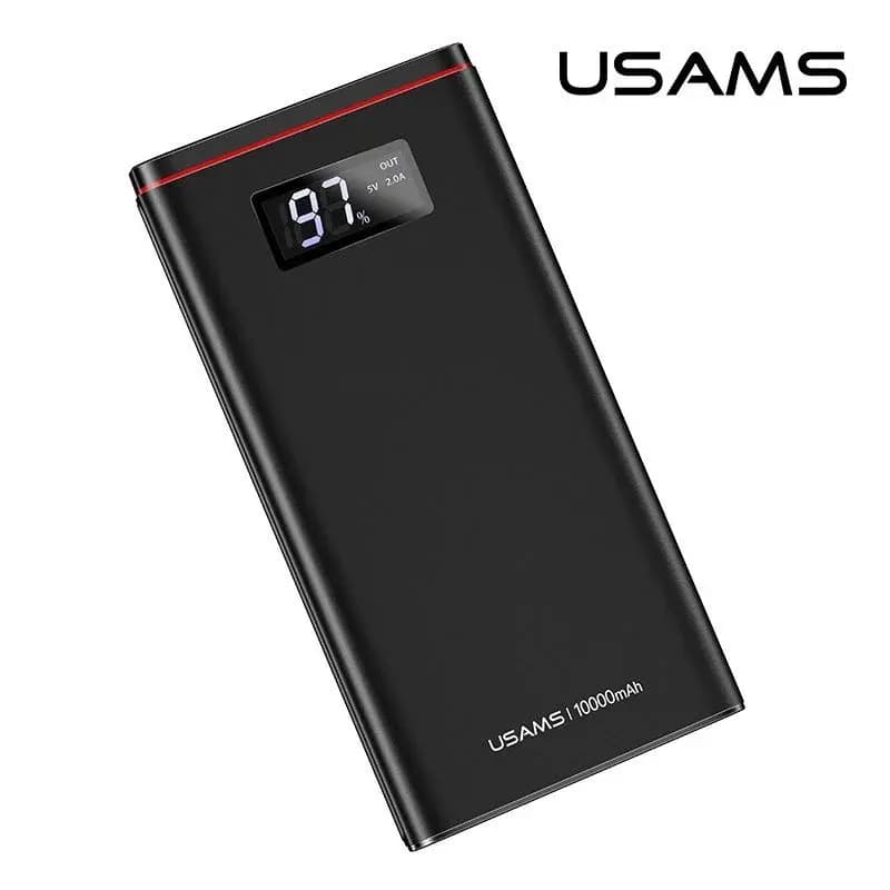 USAMS PB6 10000mAh Power Bank LED Display PD Fast Charging