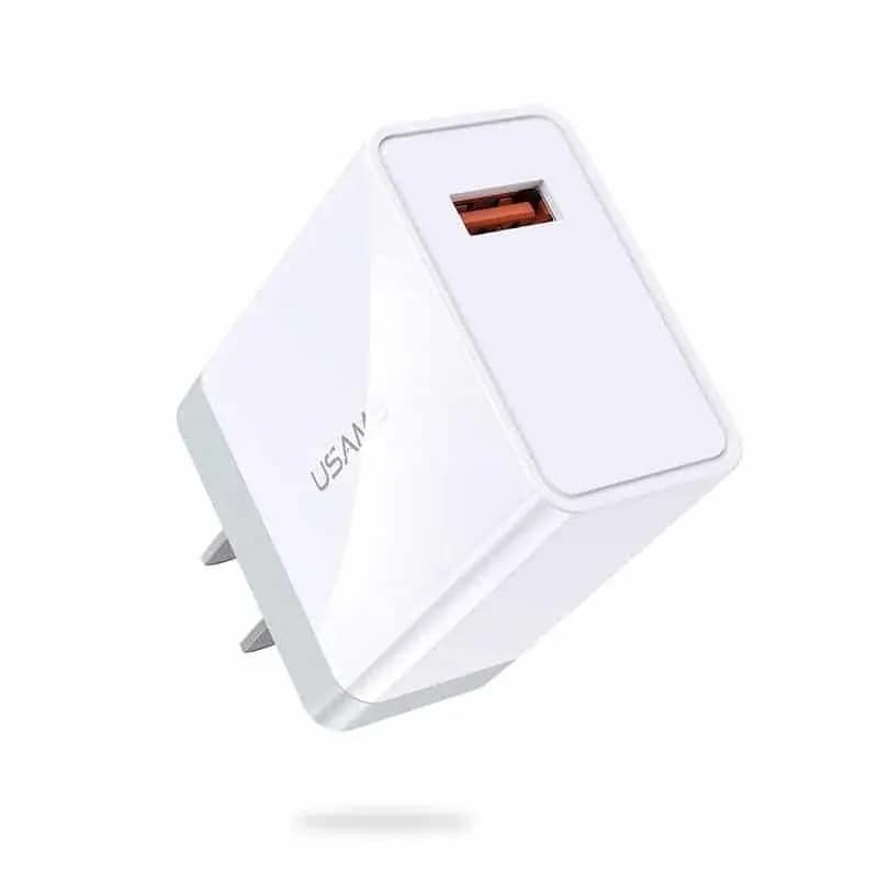USAMS T27 USB Fast Charger 20W