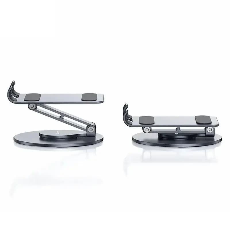 USAMS ZJ074 Aluminum Alloy 360 Rotating Folding Holder For Phone/Tablet