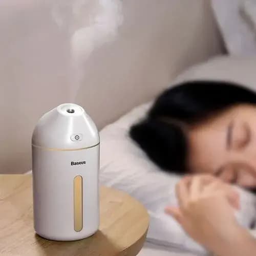 USB mini Humidifier with LED Night Light (Baseus DHC9-02)
