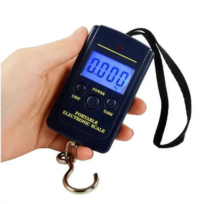 Weiheng Mini Portable Luggage Digital Hanging Scale With Hook (WH-A01) 40KG